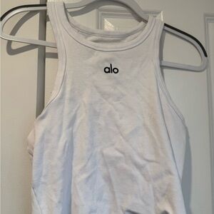 Alo White Tank Top